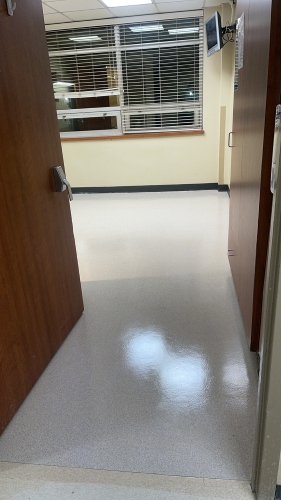 High-speed floor buffing and burnishing service